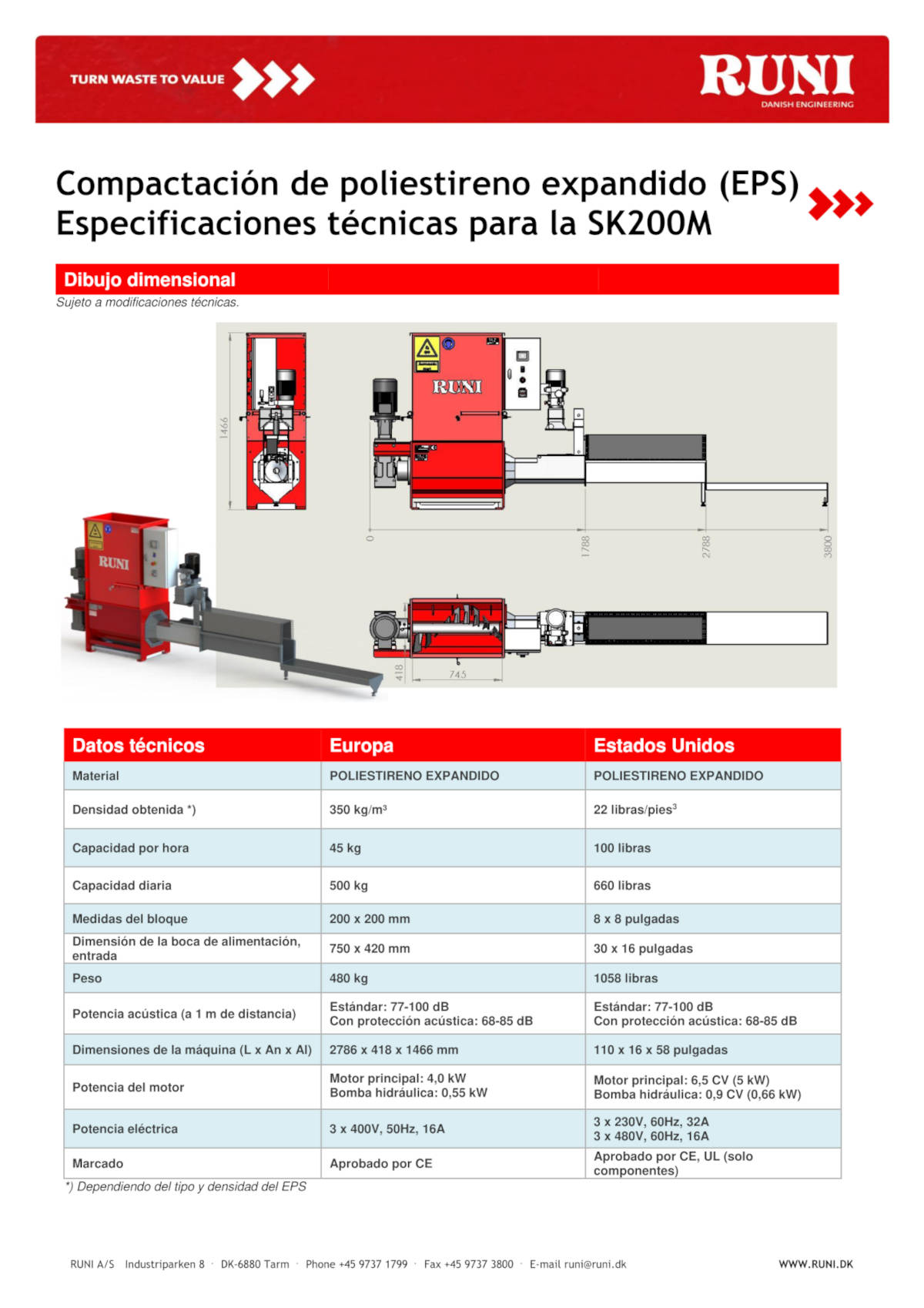 Compactadora Runi SK 200M