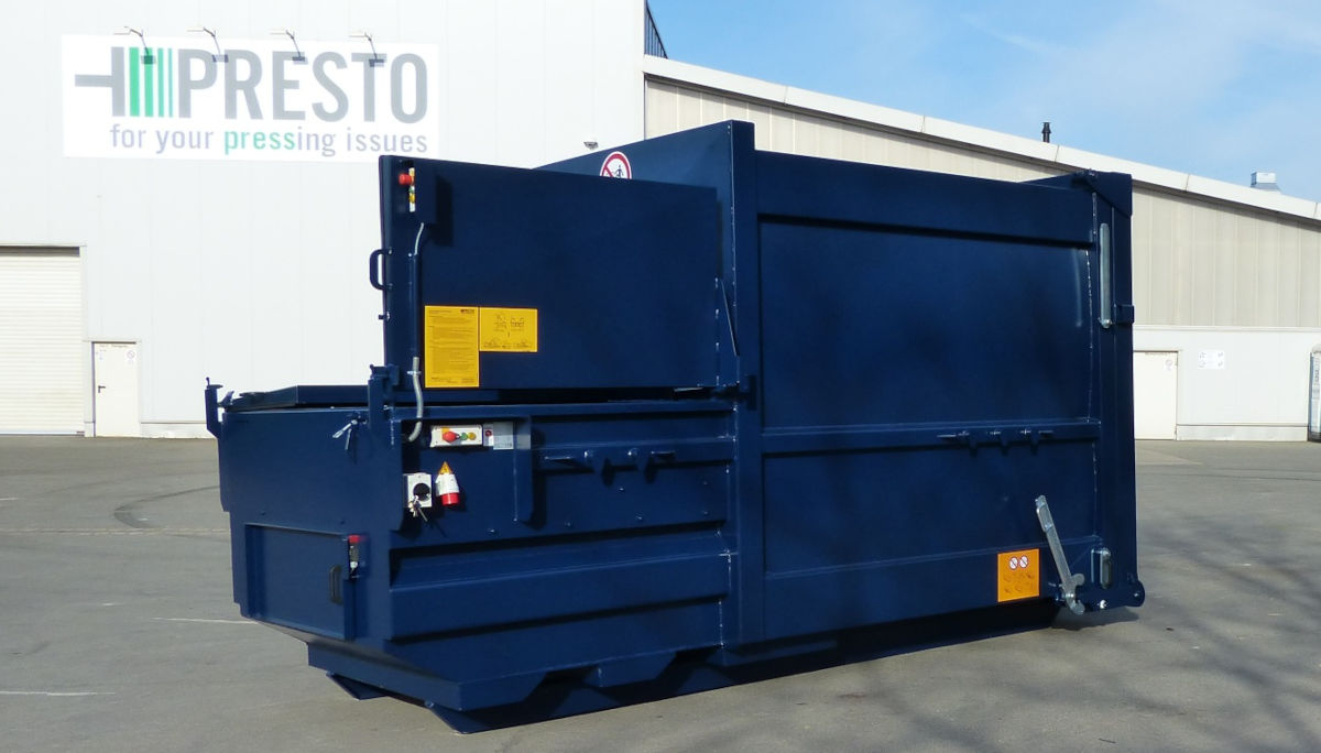 Contenedor auto-compactador Presto - Hondakin