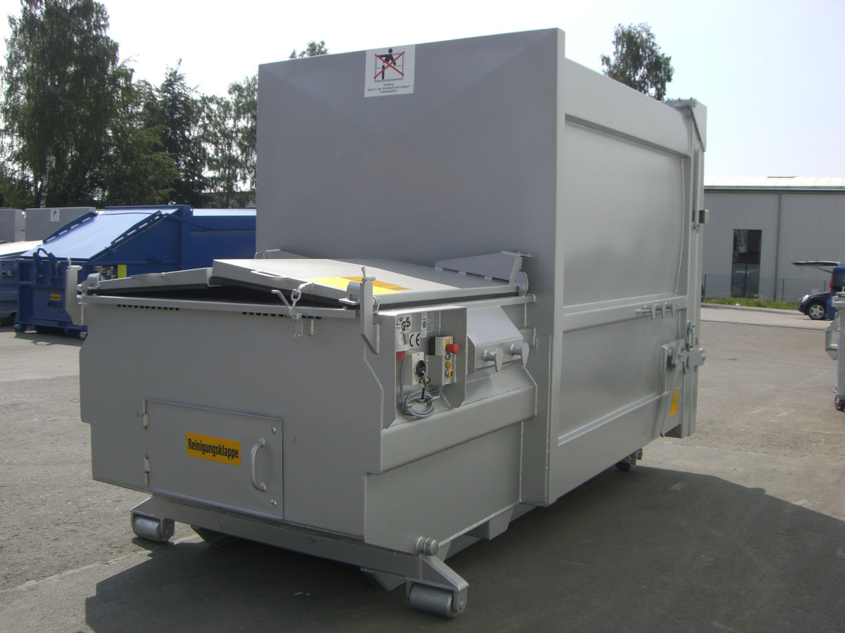 Contenedor auto-compactador con ruedas Presto - Hondakin